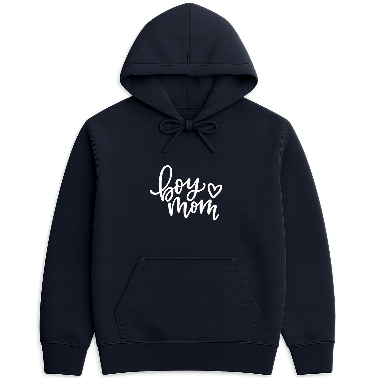 Boy Mom Hoodie - Navy mockup
