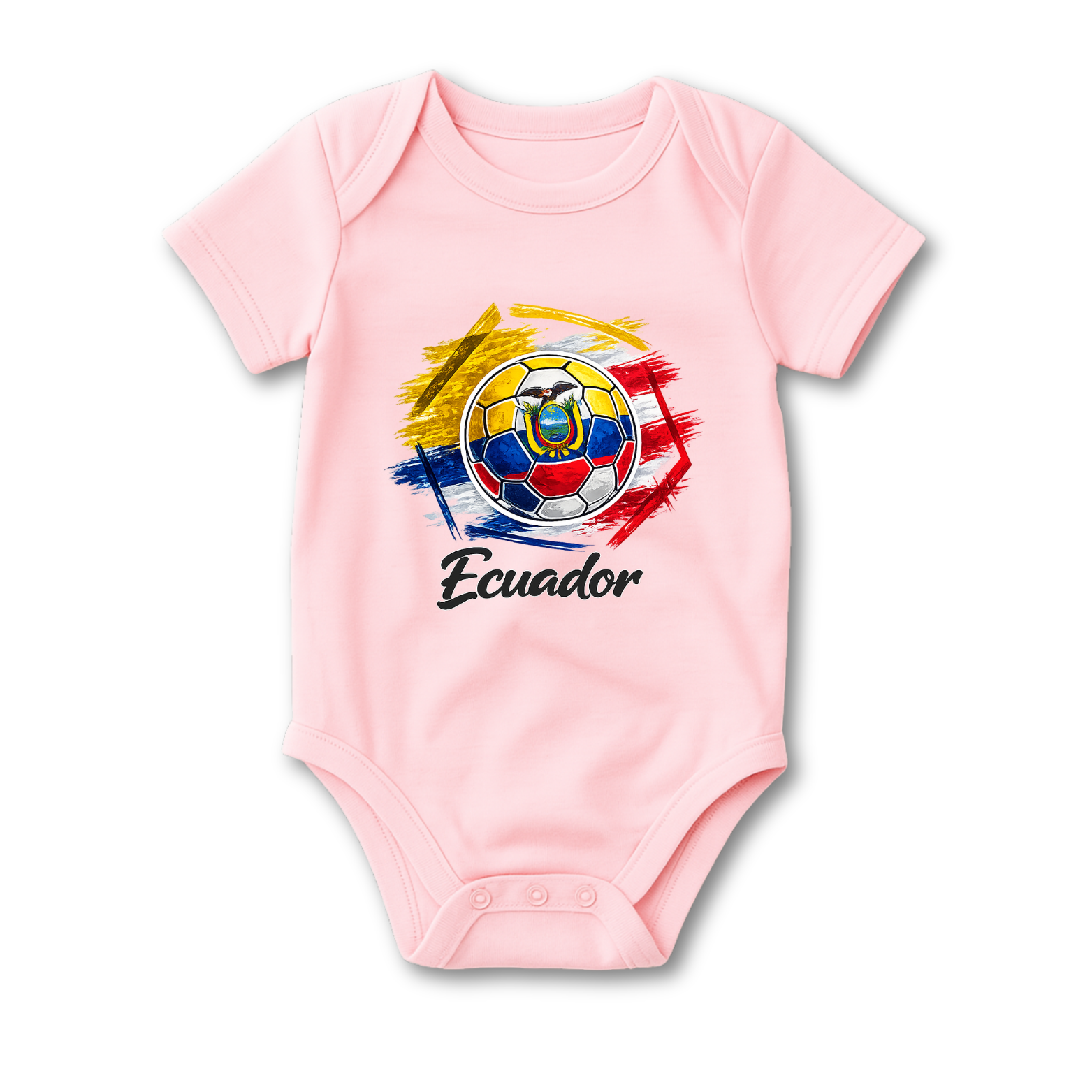 Ecuador Football Baby Onesie color variation 6