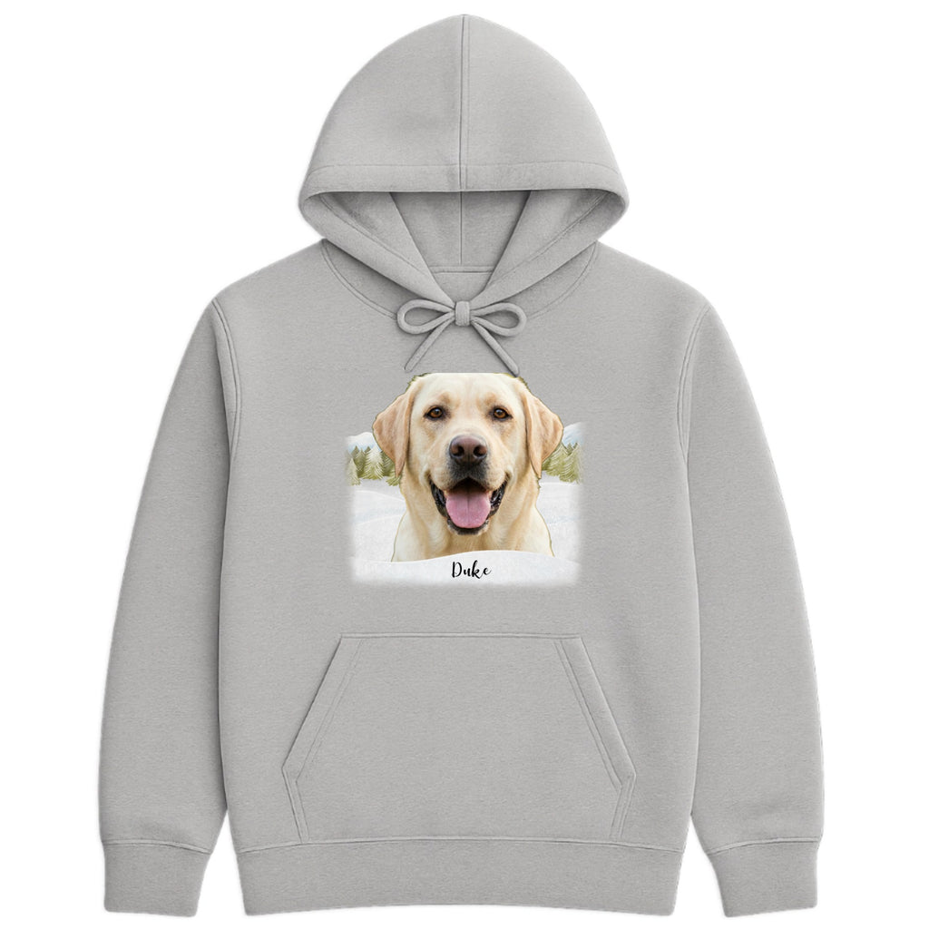 Christmas with my pet Hoodie hero product mockup