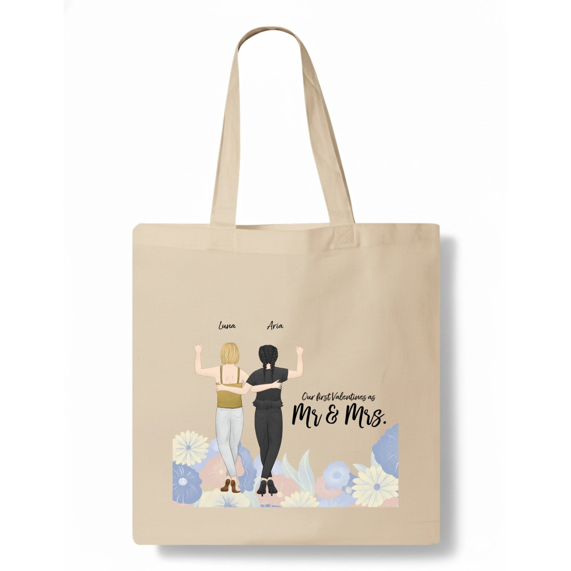 Our first valentines as partners Tote Bag hero product mockup