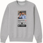 Music player - Spotify Sweatshirt hero product mockup