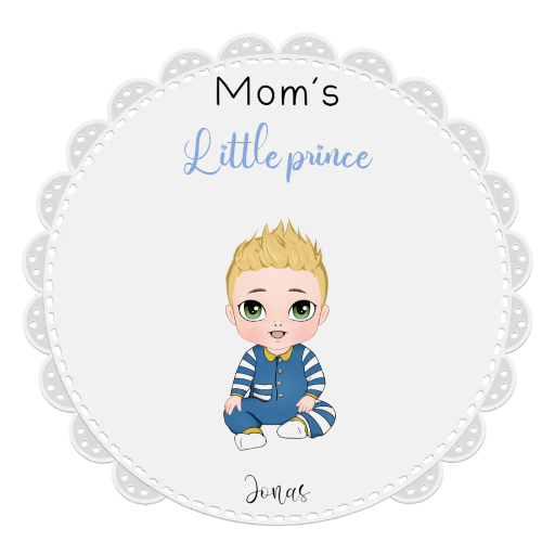 Mom´s Little Prince Hoodie alternate product view 2