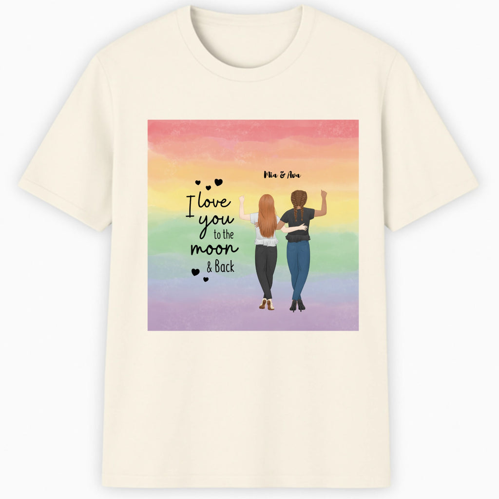 You and I Classic T-Shirt hero product mockup