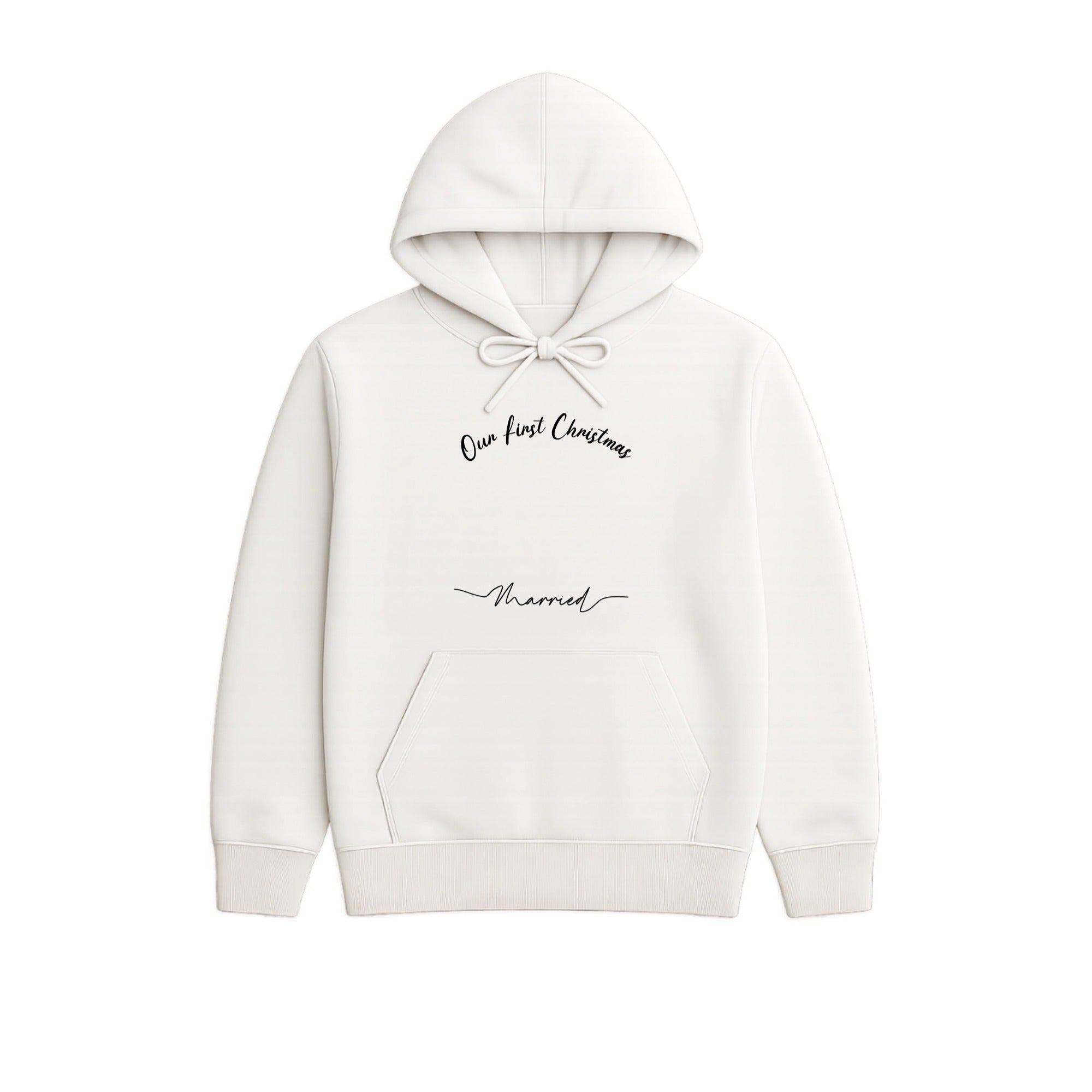 Our First Christmas Married Hoodie