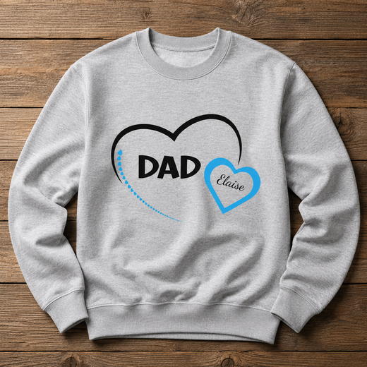 Dad Heart Sweatshirt