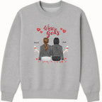Wine Gals Sweatshirt hero product mockup