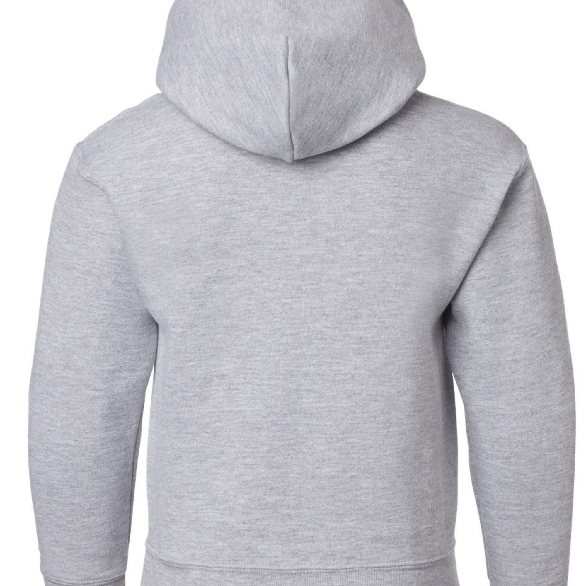 Take Me Out To The Ballgame Youth Hoodie - Sports Grey back mockup
