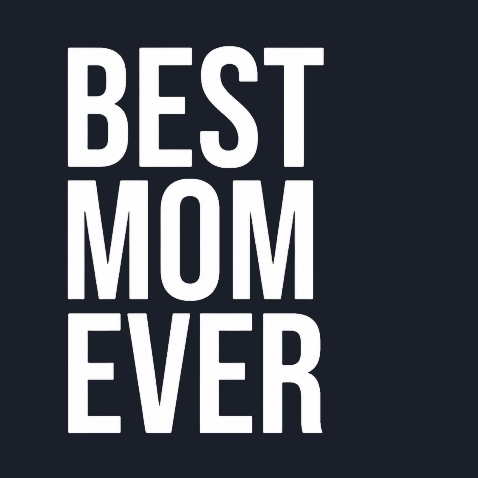 Best Mom Ever Hoodie - Navy design preview