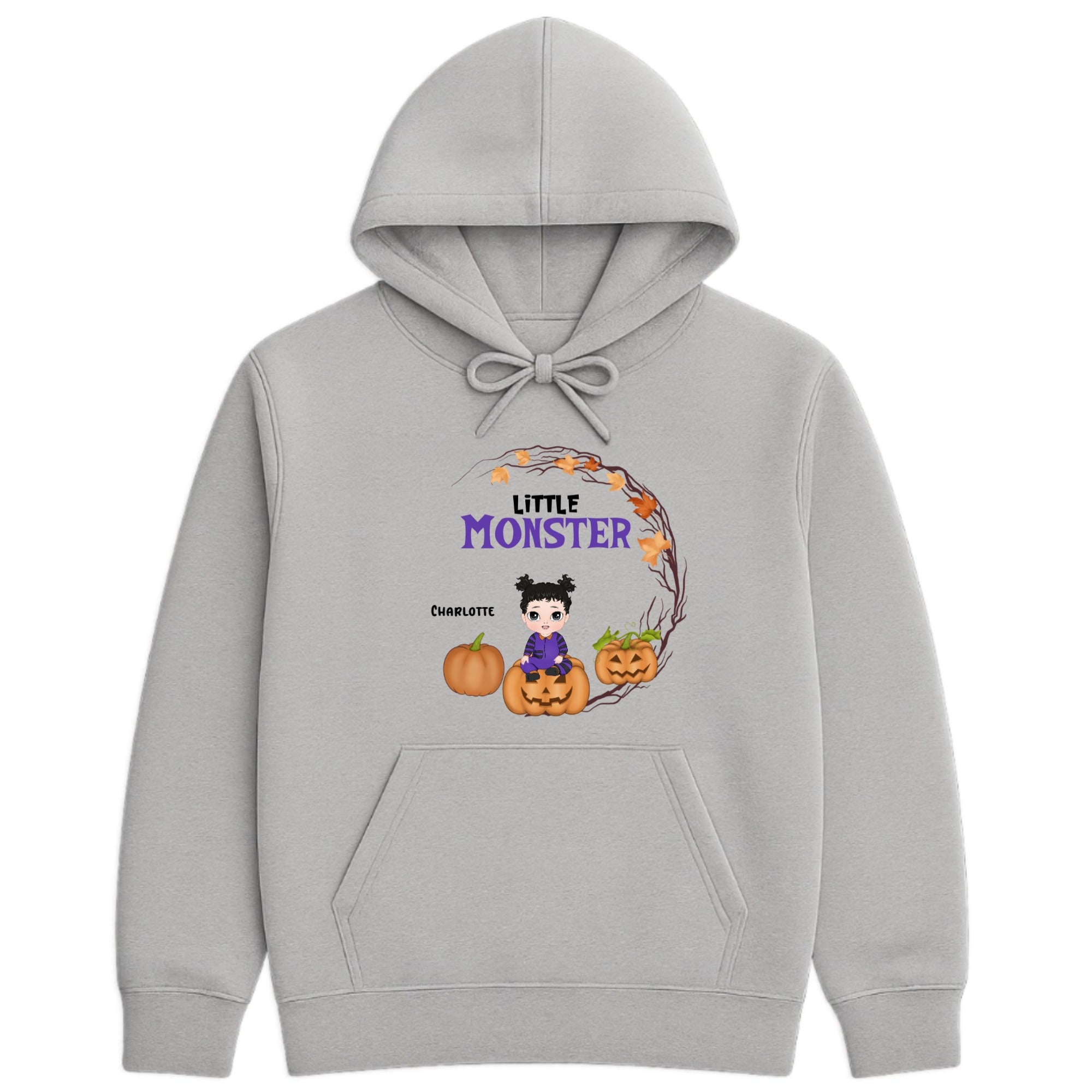Little Monster Hoodie hero product mockup