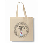 My first Christmas Tote Bag hero product mockup