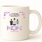 If Moms were Flowers Coffee Mug hero product mockup