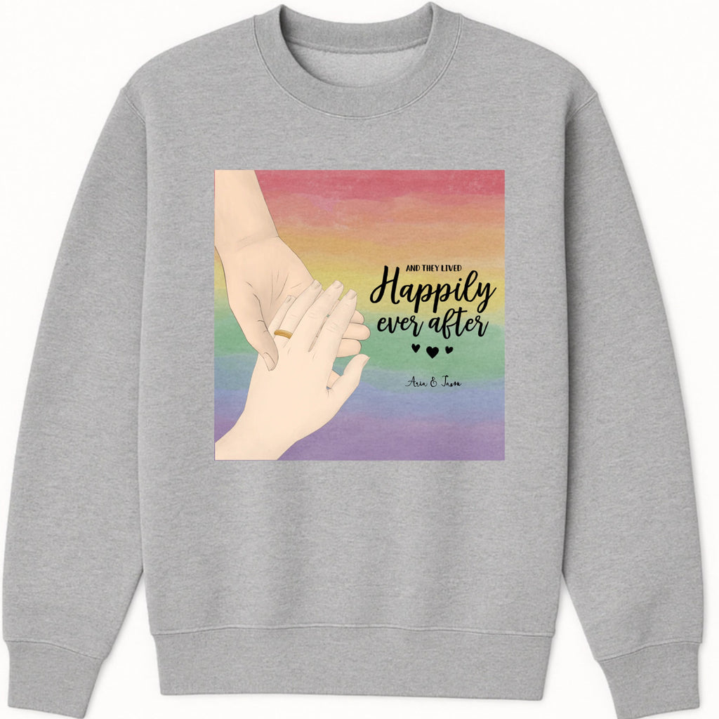 You and me, we got this Sweatshirt hero product mockup
