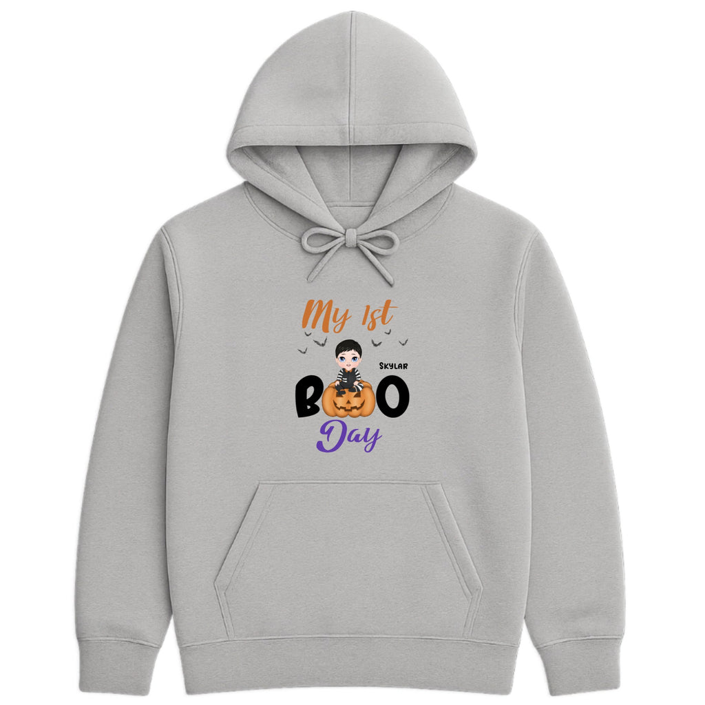 My 1st Boo Day Hoodie hero product mockup