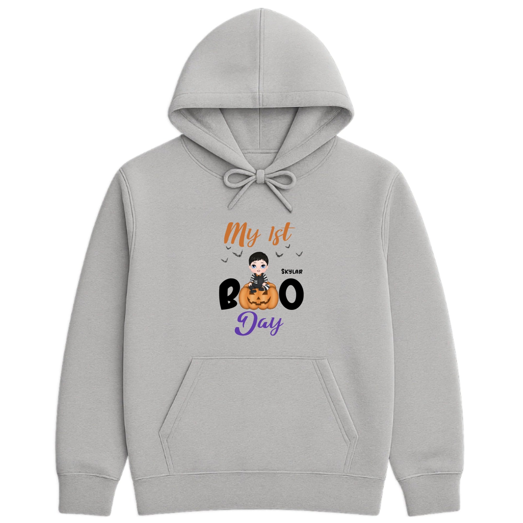 My 1st Boo Day Hoodie hero product mockup