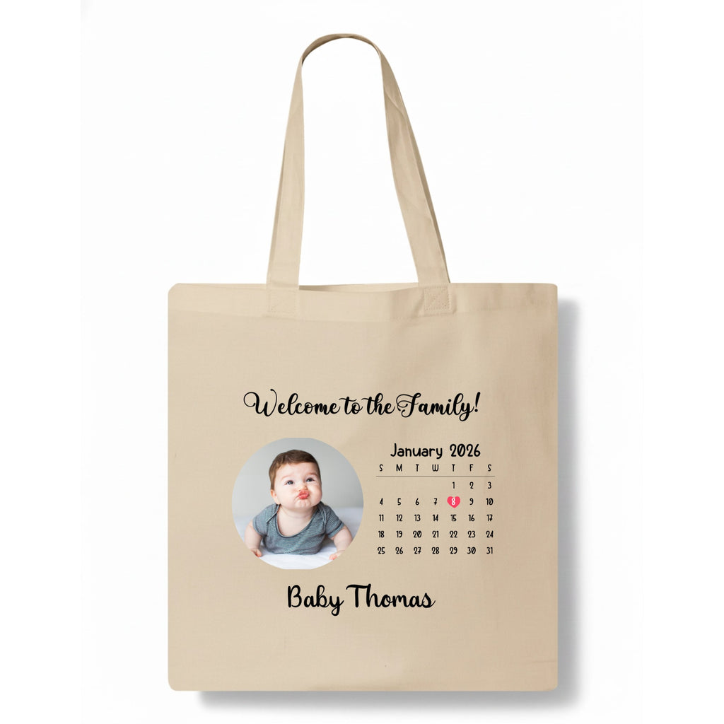 Welcome to the Family! Tote Bag hero product mockup