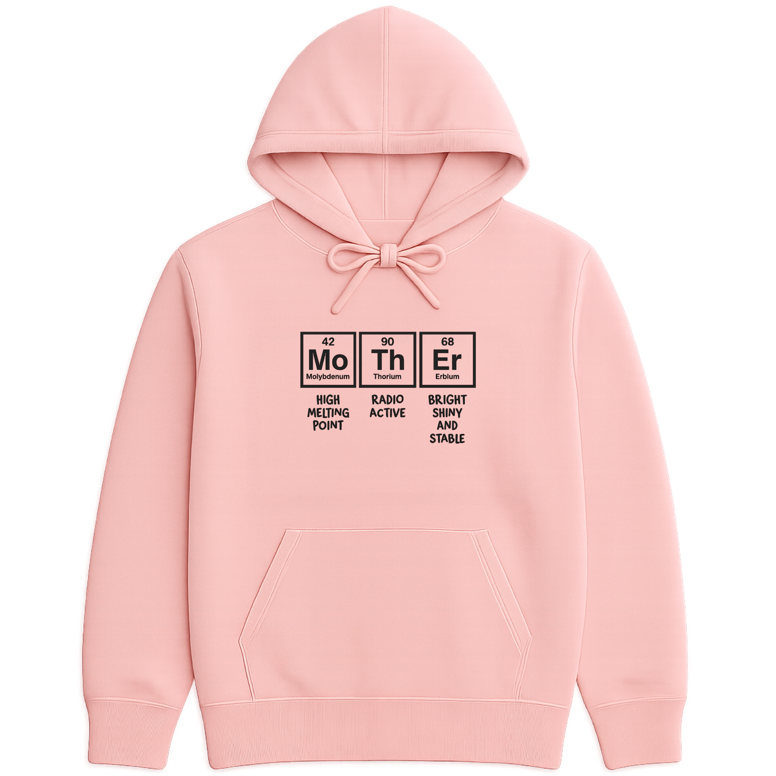Mom Chemistry Hoodie - Pink mockup