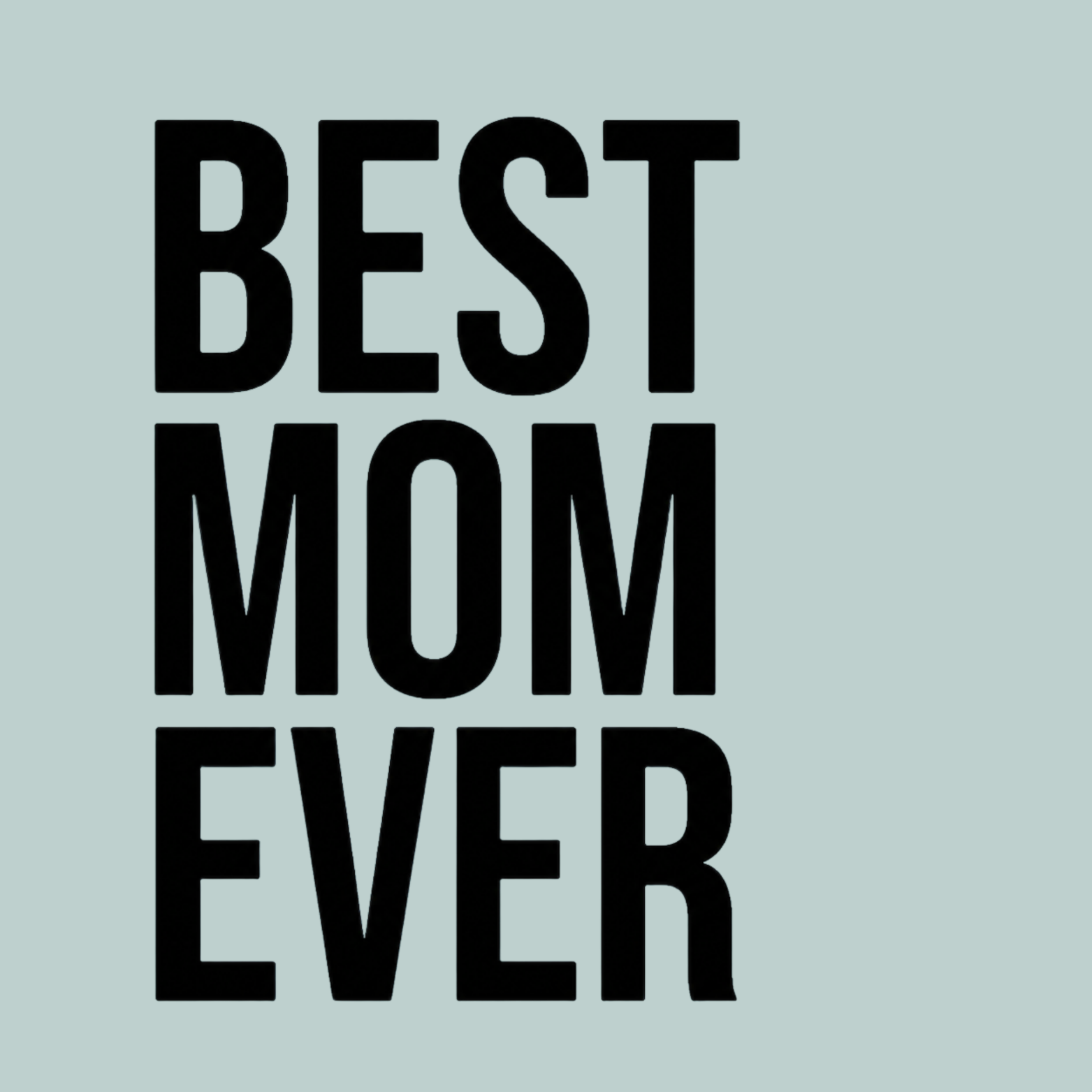 Best Mom Ever Women's Ultra-Premium Triblend T-Shirt - Mint design preview