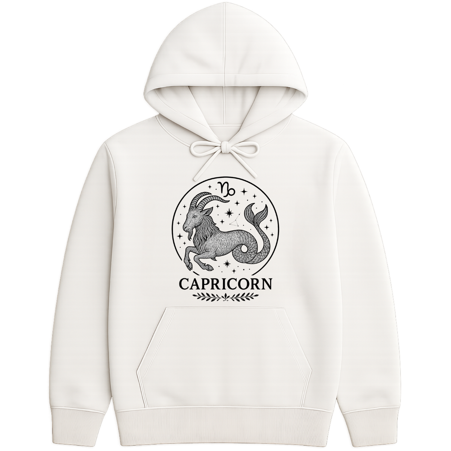 Capricorn Hoodie - White