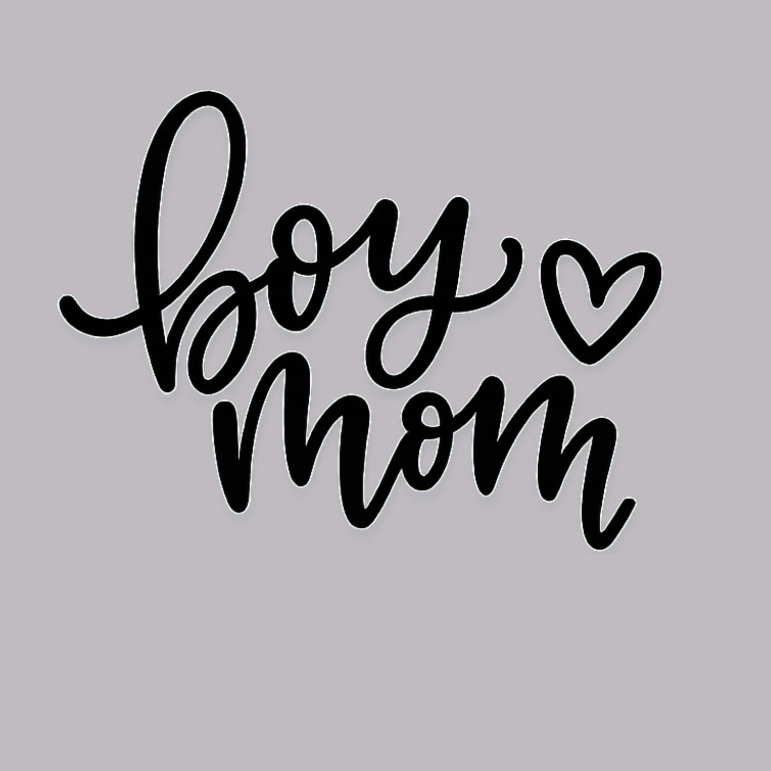 Boy Mom Women's Racerback Tank - Heather Grey design preview