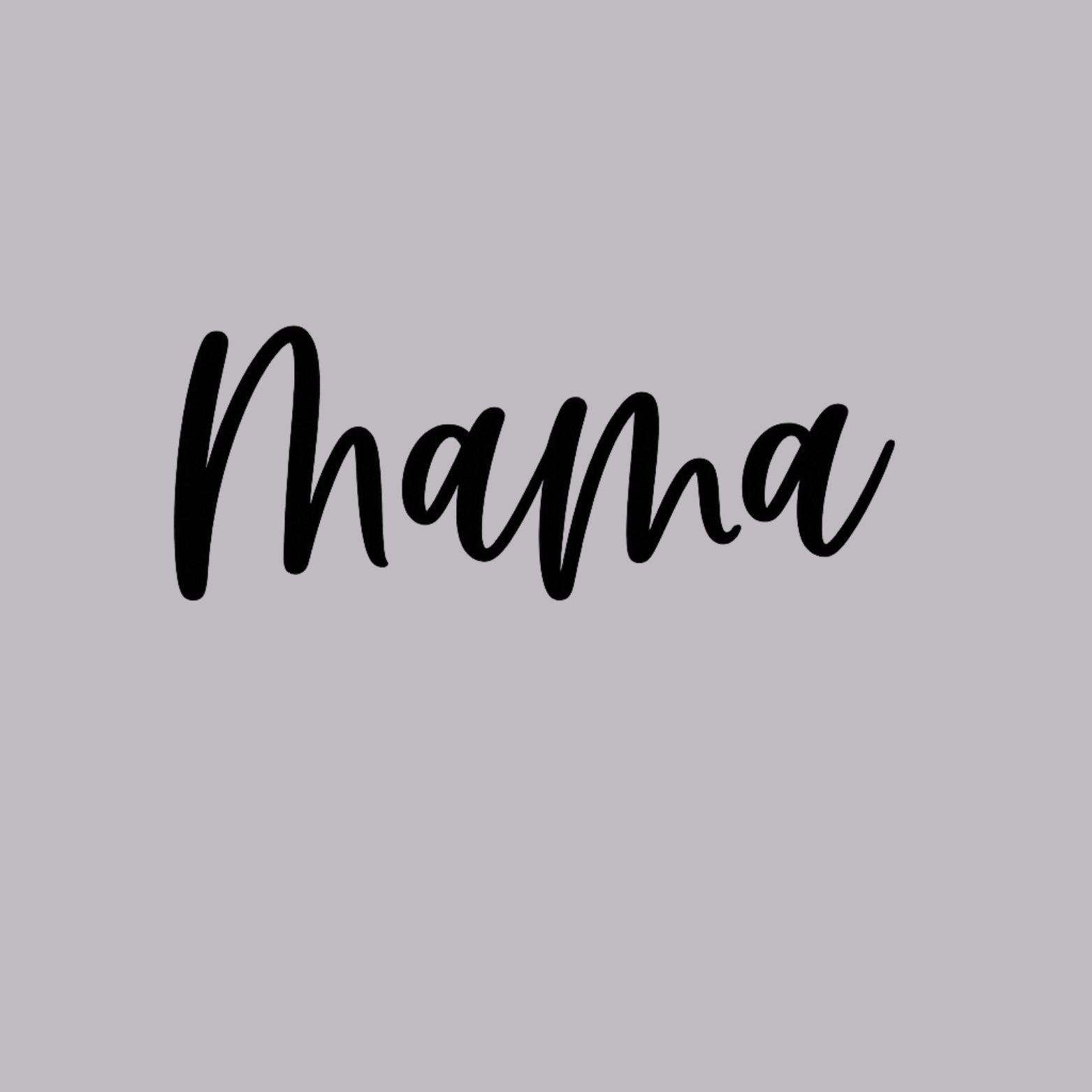 MAMA Women's Racerback Tank - Heather Grey design preview
