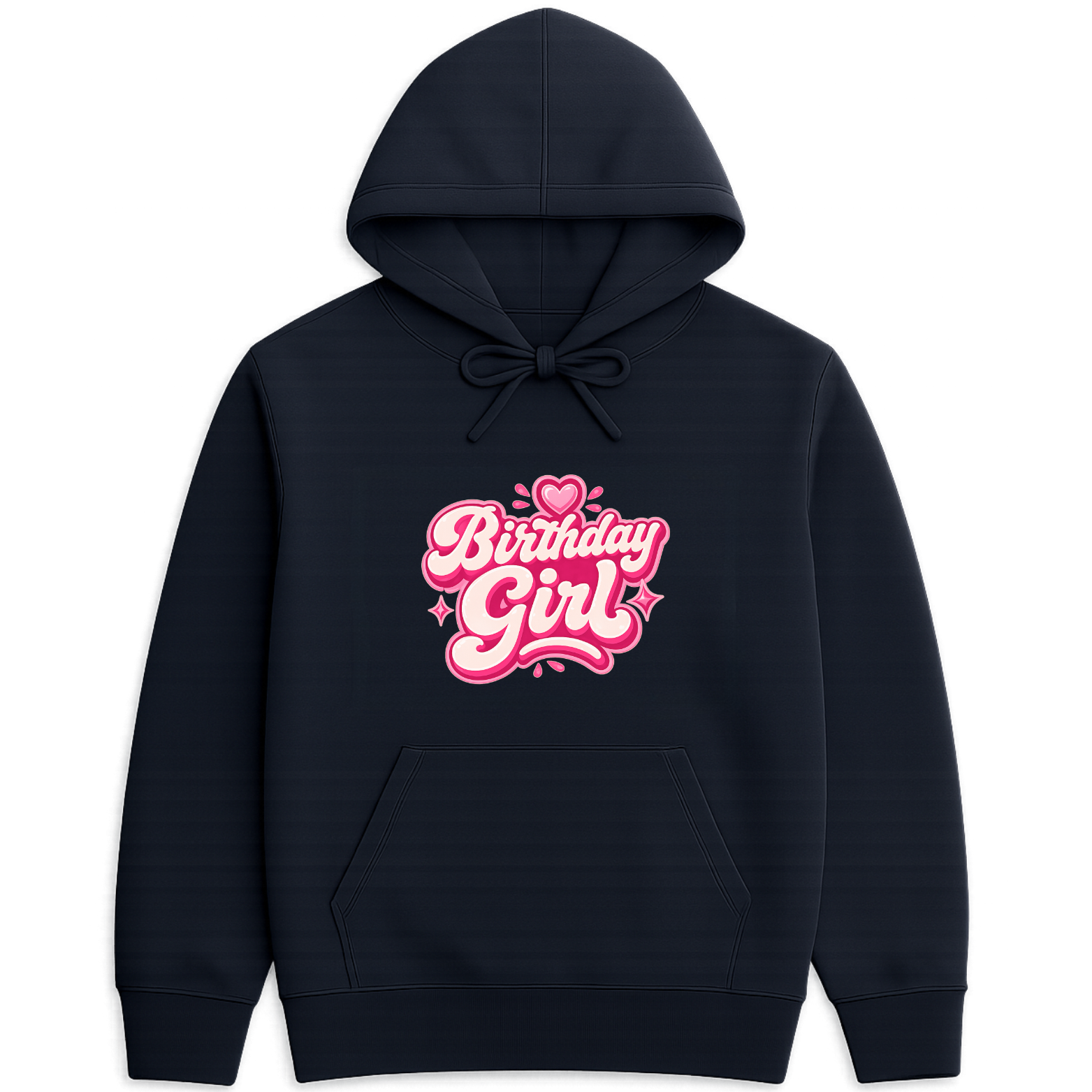 Birthday Girl Hoodie - Pink mockup