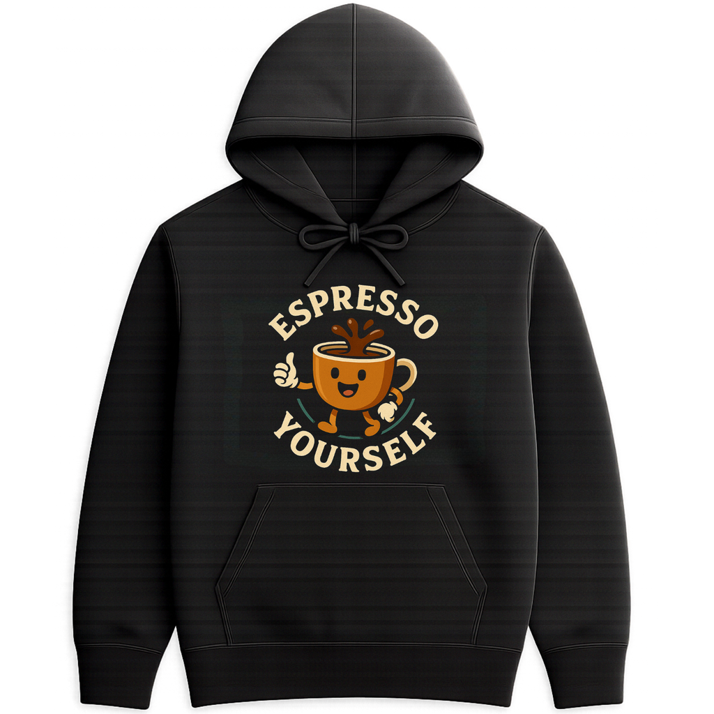 Espresso Yourself Hoodie - Black