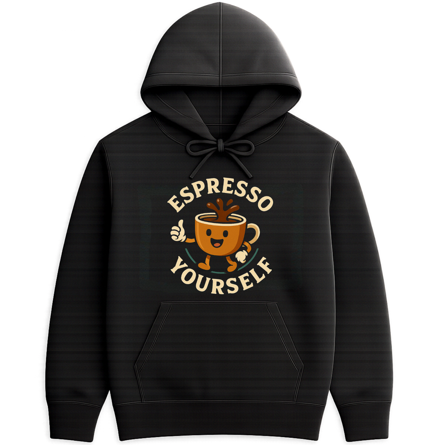 Espresso Yourself Hoodie - Black