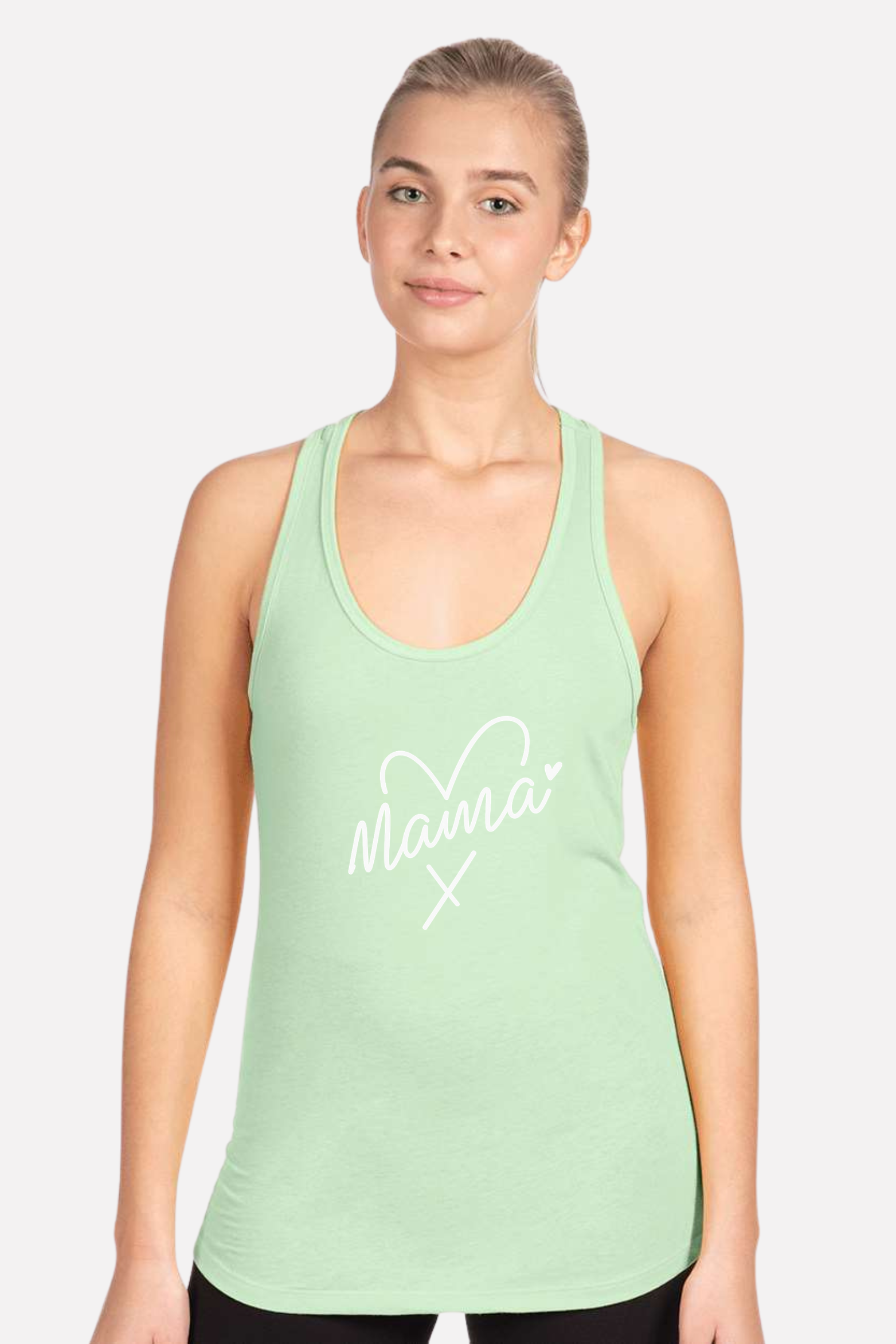 Women's Premium Racerback Tank Vibe Collection (mama heart) color variation 5
