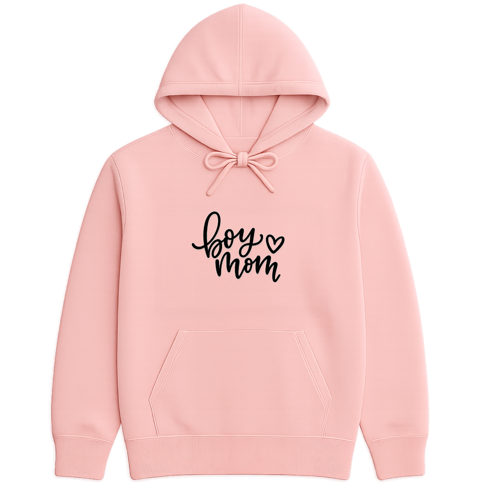 Boy Mom Hoodie - Pink mockup