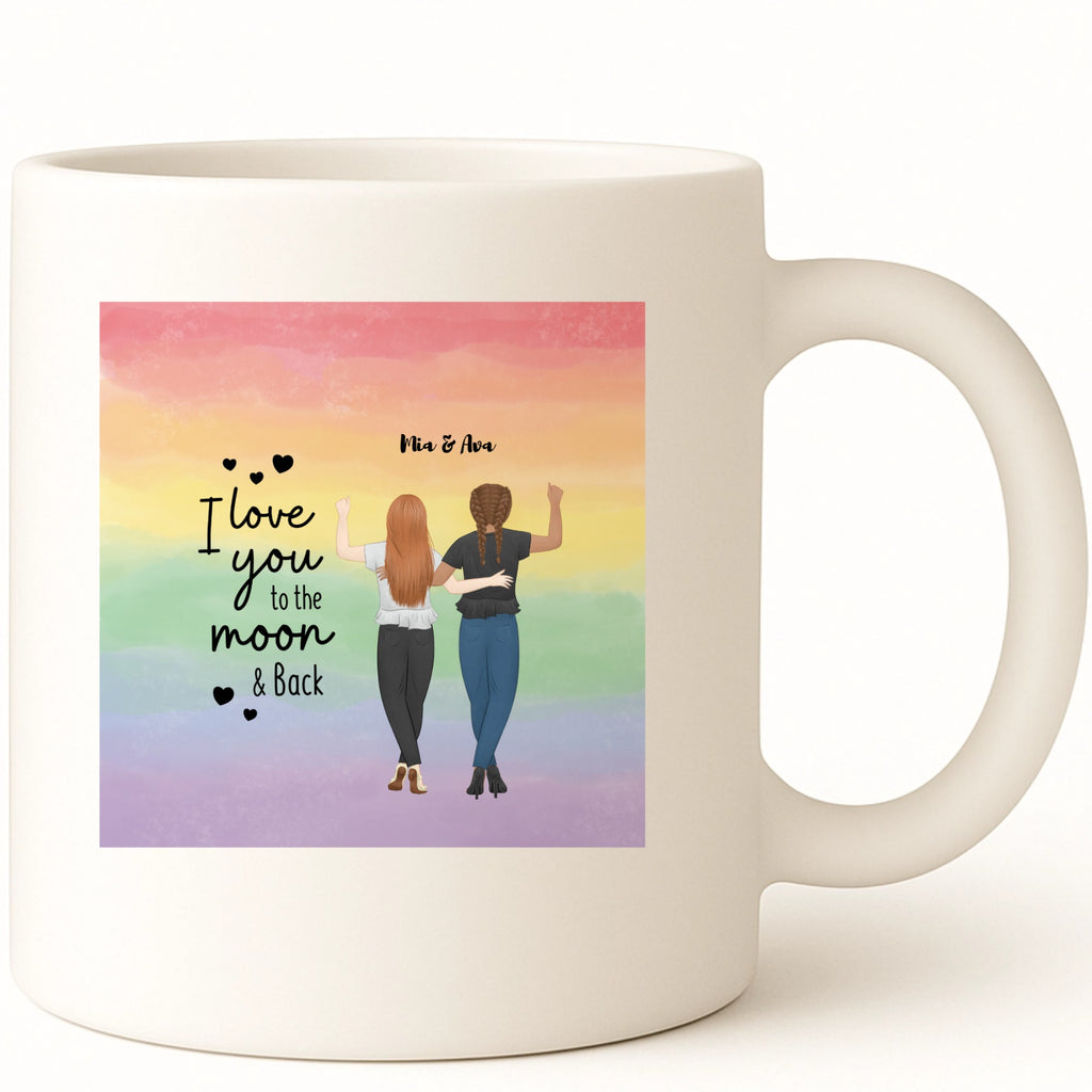 You and I Coffee Mug hero product mockup