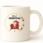 My 1st Christmas Coffee Mug hero product mockup