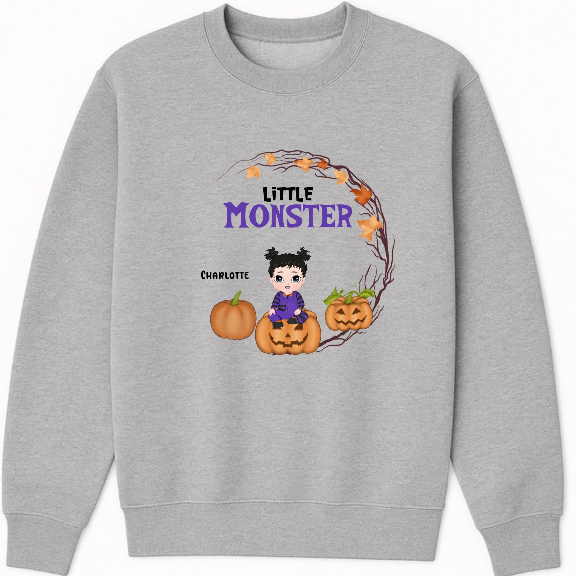 Little Monster Sweatshirt hero product mockup