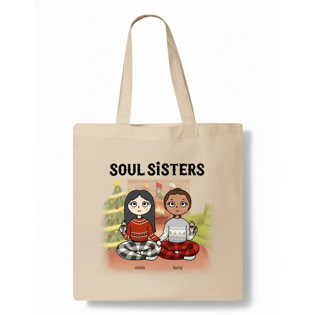 Soul Sisters Tote Bag hero product mockup