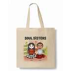 Soul Sisters Tote Bag hero product mockup