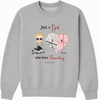 Just a Girl who loves Traveling Sweatshirt hero product mockup