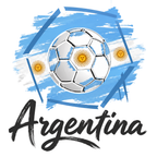 Argentina Football Crewneck Sweatshirt design artwork