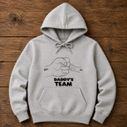 Daddy's team Hoodie hero product mockup