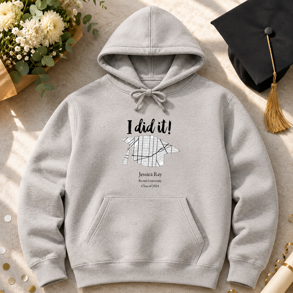 I did it! Hoodie lifestyle hero image