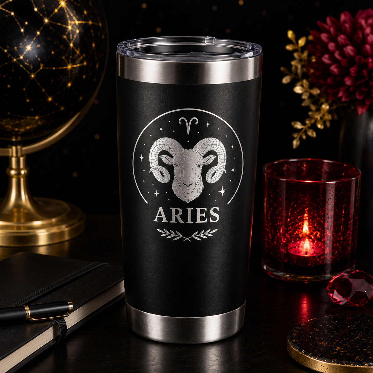 Aries 20oz Tumbler lifestyle hero image