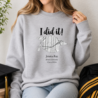 I did it! Sweatshirt lifestyle hero image