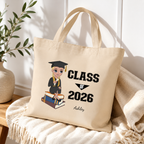 Class of 2026 Tote Bag lifestyle hero image