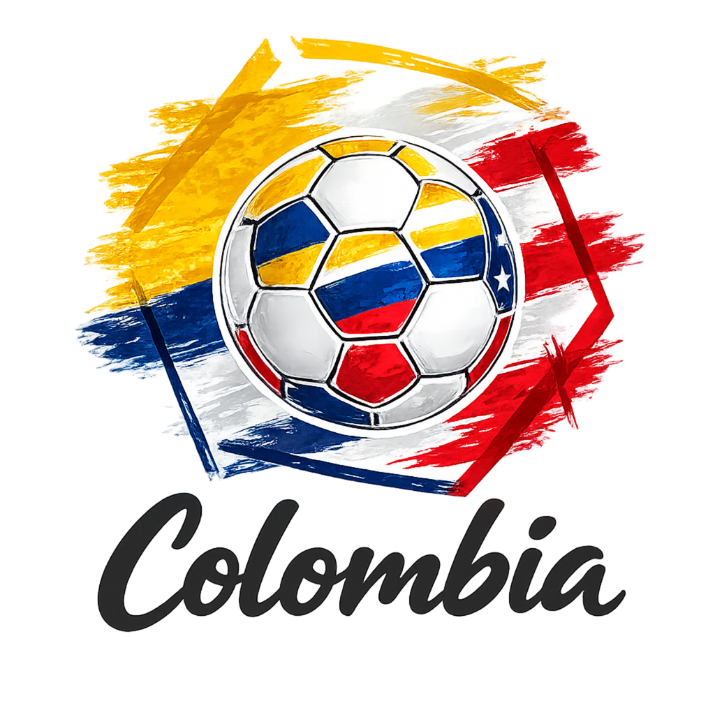 Colombia Football Coffee Mug design artwork