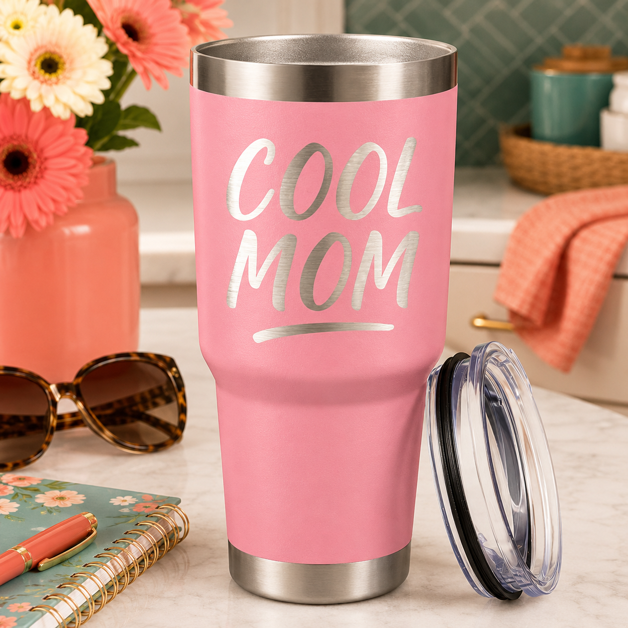Cool Mom 30oz Tumbler lifestyle hero image