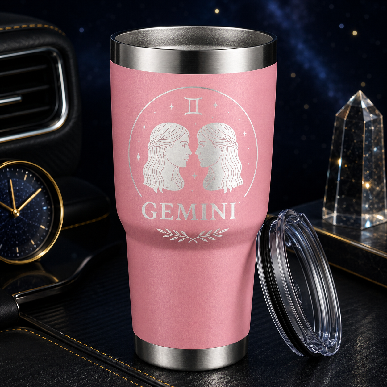 Gemini 30oz Tumbler lifestyle hero image