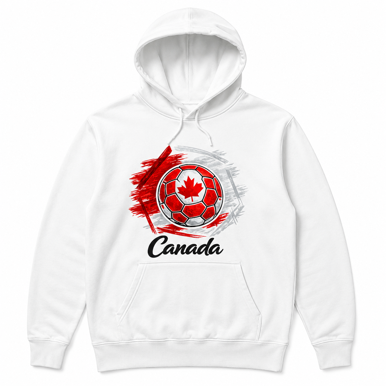 Canada Football Hoodie hero product mockup