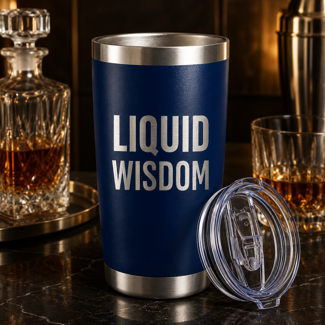 Liquid Wisdom 20oz Tumbler lifestyle hero image