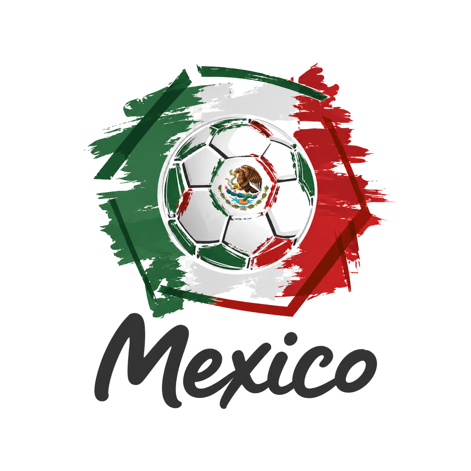 Mexico Football Classic T-Shirt design artwork