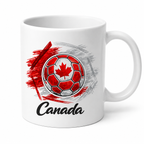 Canada Football Coffee Mug hero product mockup