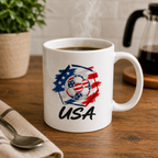 USA Football Coffee Mug hero product mockup