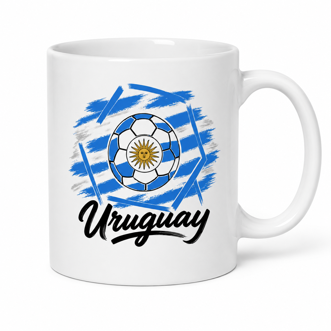 Uruguay Football Coffee Mug hero product mockup